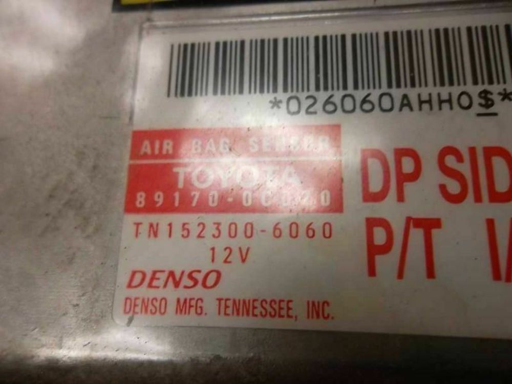 2003-2006 Toyota Sequoia Airbag SRS Control Module 89170-0C020