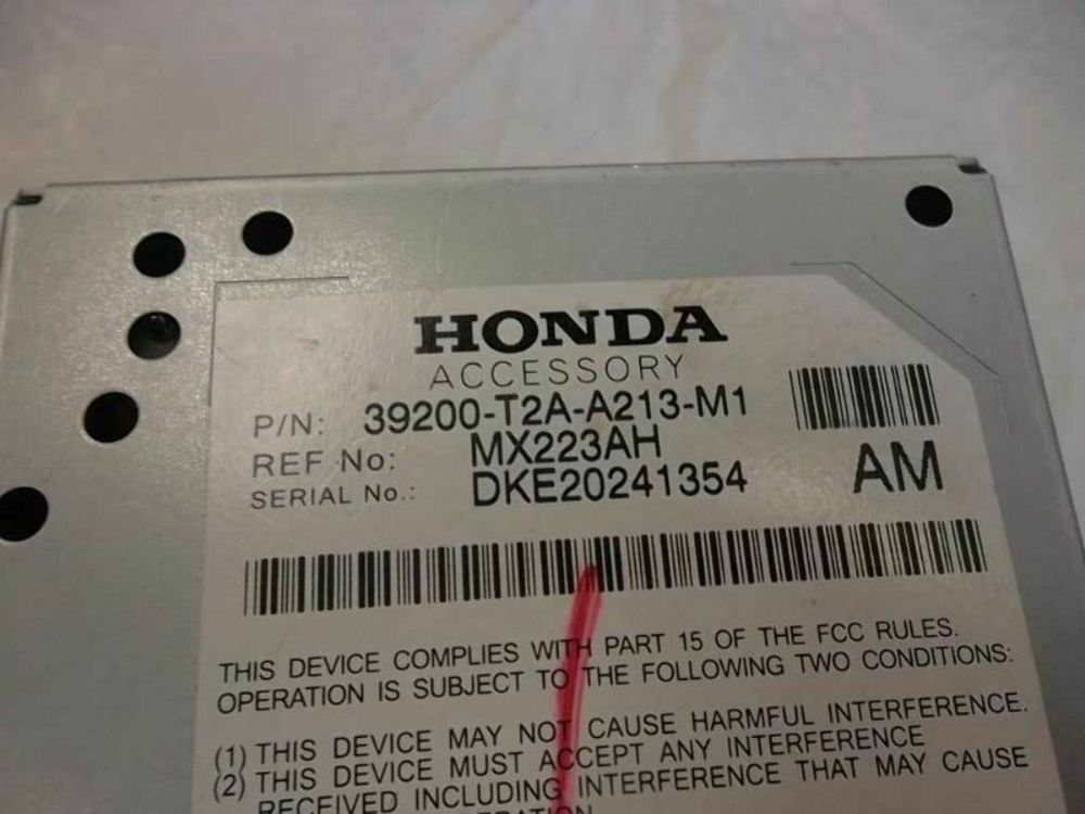 2013-2017 Honda Accord Noice Cancellation Module 39200 T2A A21