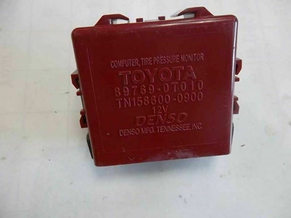 2011-2012 Toyota Venza TPMS Control Module 89769-0T010