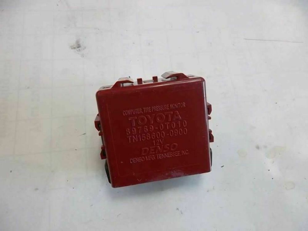 2011-2012 Toyota Venza TPMS Control Module 89769-0T010
