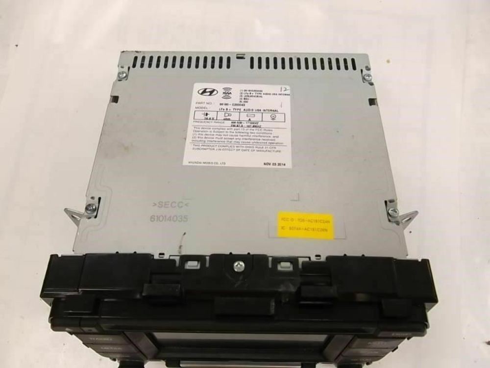 2015-2017 Hyundai Sonata Radio Receiver  96180-C2000
