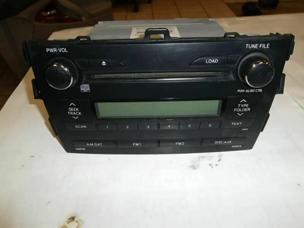 2009-2011 Toyota Corolla Radio Receiver  86120-02B10