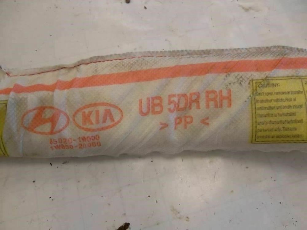2012-2017 Kia Rio Curtain Roof Air Bag Passenger 85020-1W000