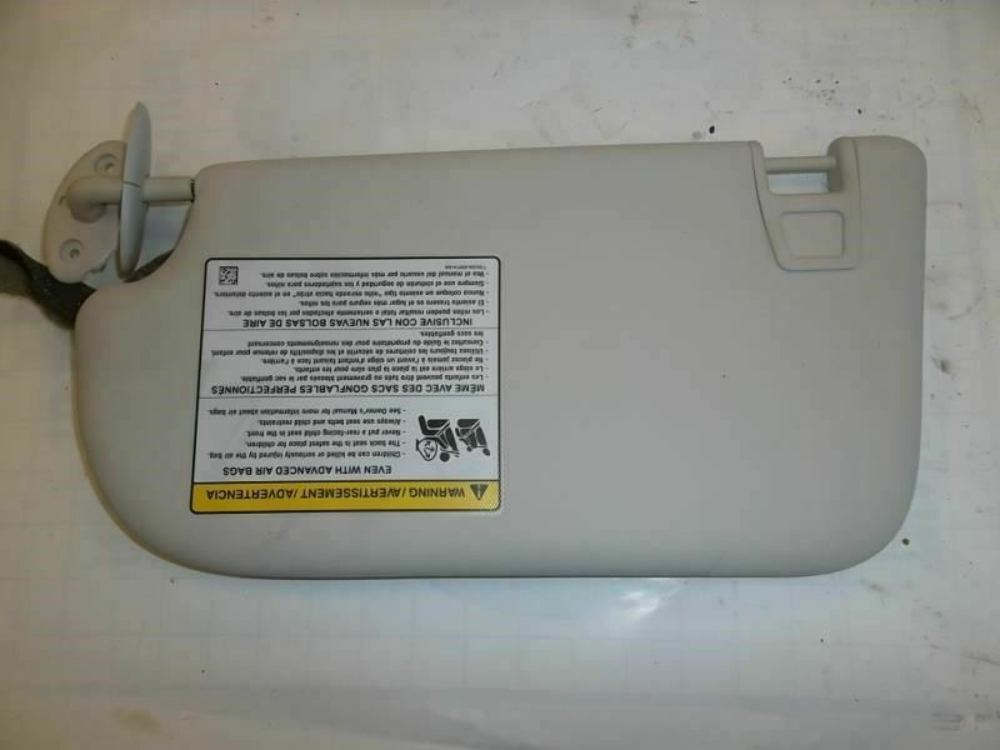 Passenger Sun Visor Sunroof CJ5Z-7804104-BB Fits 13-16 ESCAPE 33481
