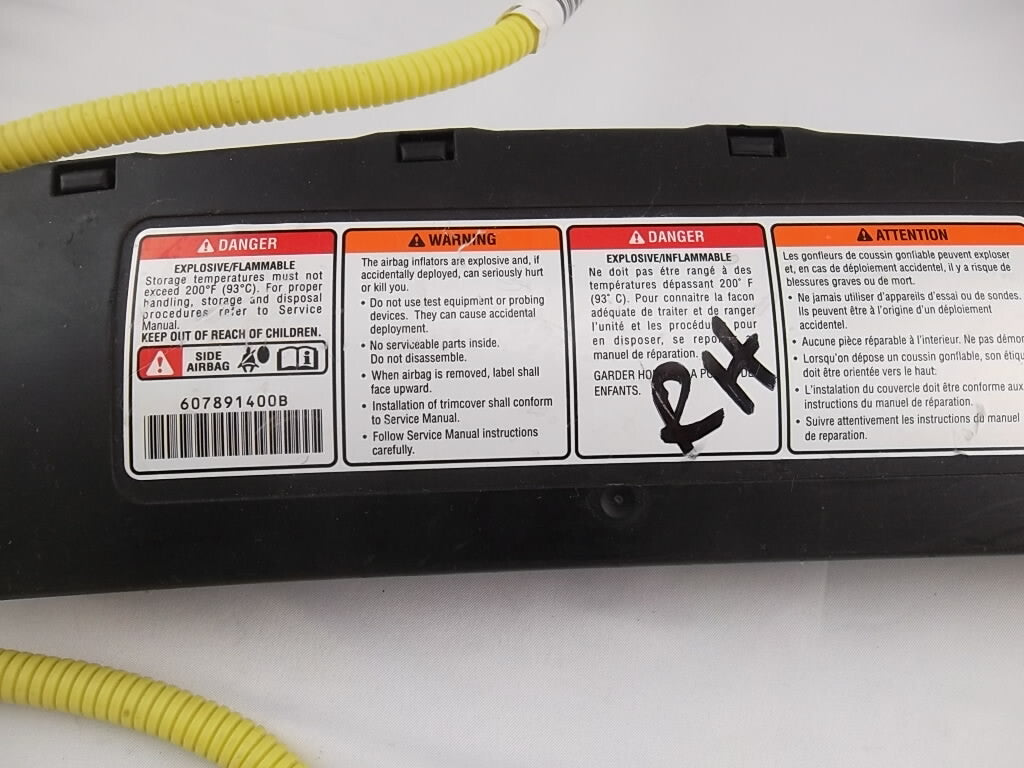 2007-2009 Acura MDX Air Bag Front Passenger Seat 78050-STX-A10