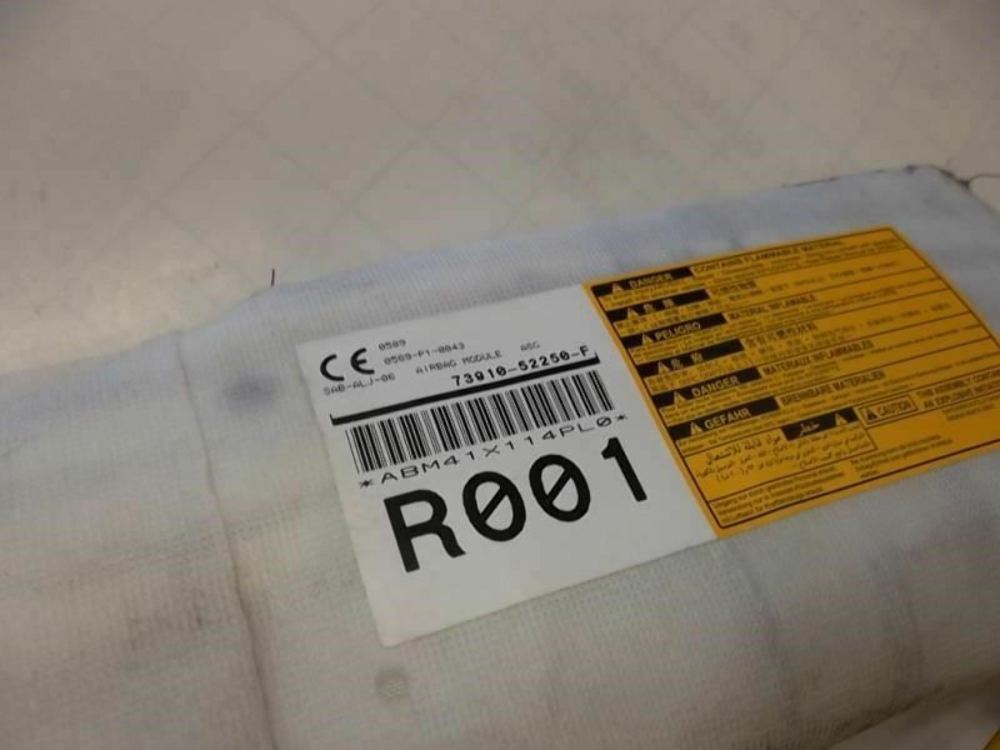 2012-2019 Toyota Prius Seat Air Bag Front Passenger 73910-52250