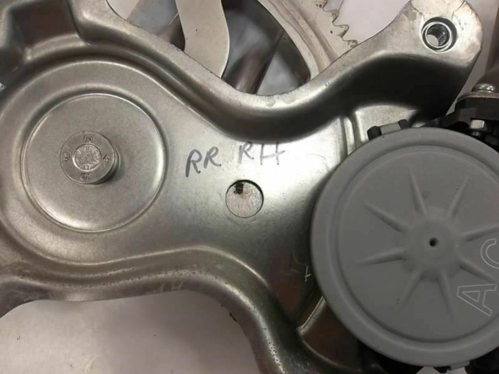 2012-2018 Toyota Prius Window Regulator Rear Passenger 69803-52120