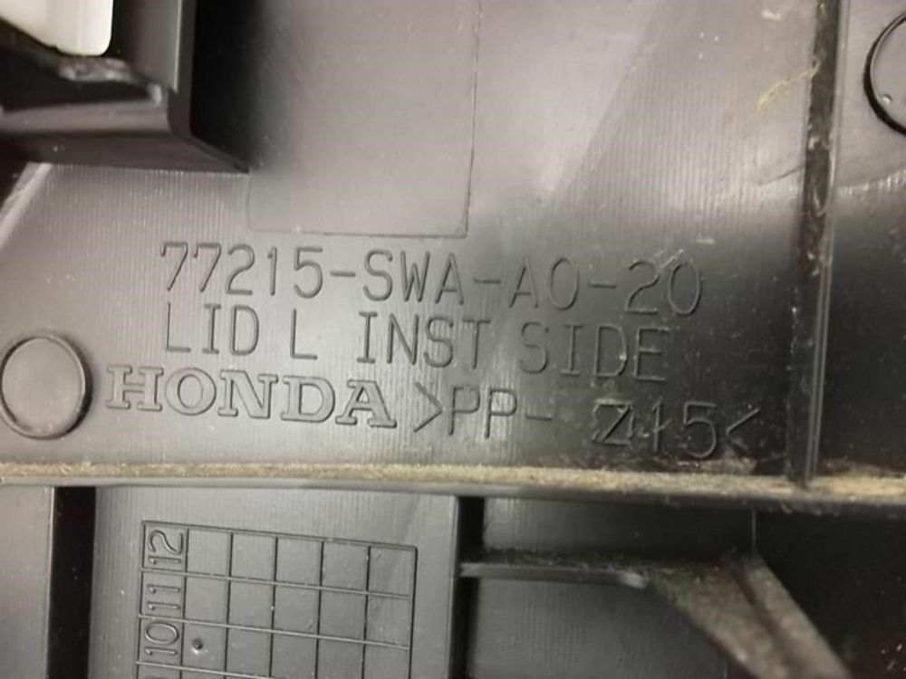 DASH PANEL TRIM Driver 77215 swa a02 Honda CR-V 07 08 09 10 11 2011 2010 2009 2008