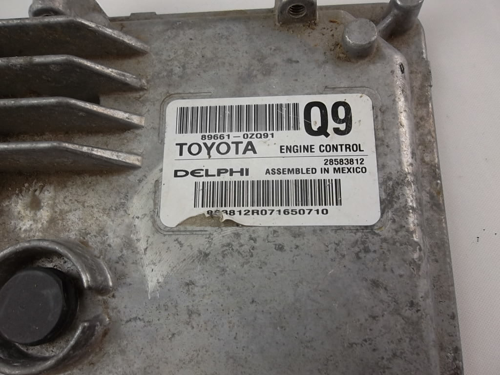 Engine Computer ECU 89661-0ZQ91 Toyota Corolla
