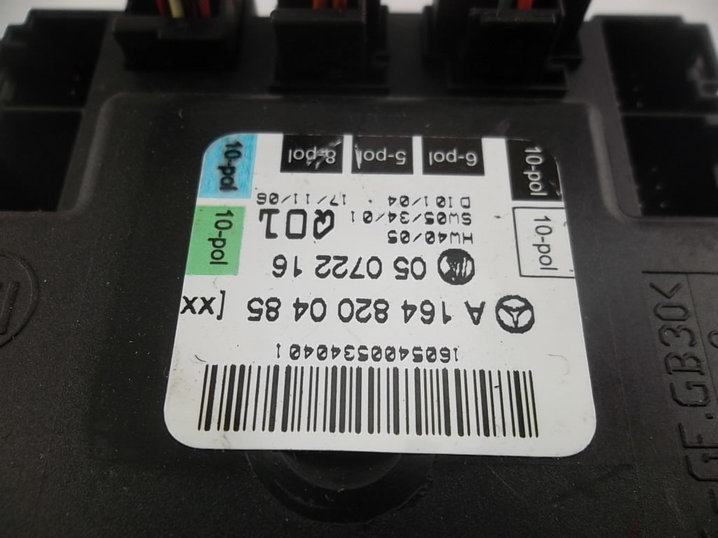 2006-2010 Mercedes Benz R350 Front Passenger Door Control Unit 164-820-04-85