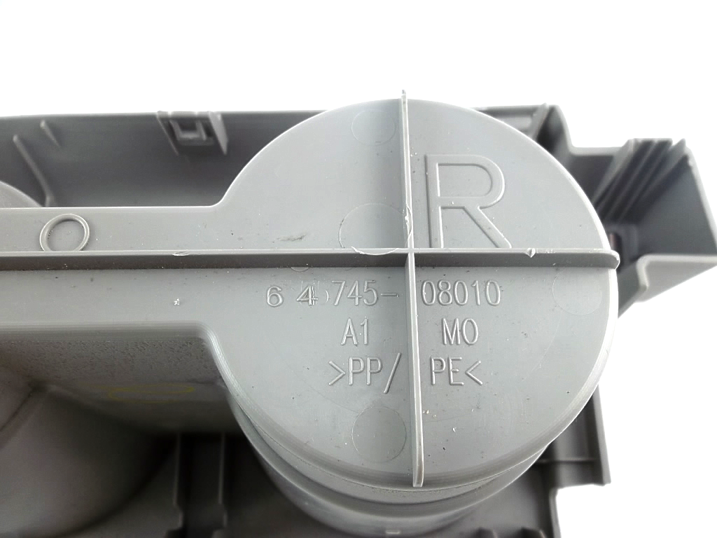 2011-2020 Toyota Sienna Quarter Panel Cup Holder Rear Passenger 64745-08010