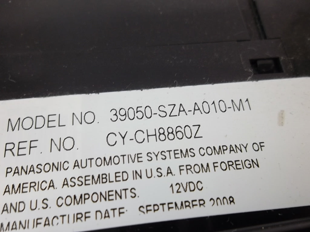 2009-2011 Honda Pilot Navigation Audio Switch 39050-SZA-A01