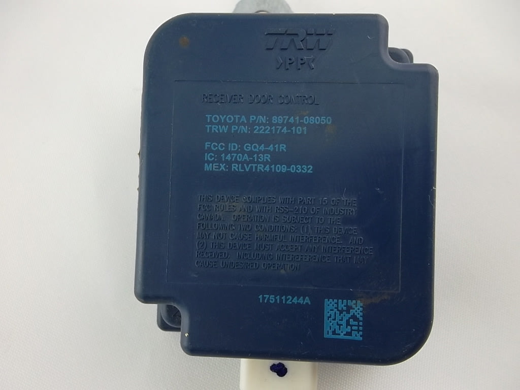 2011-2020 Toyota Sienna  Receiver Door Control 89741-08050
