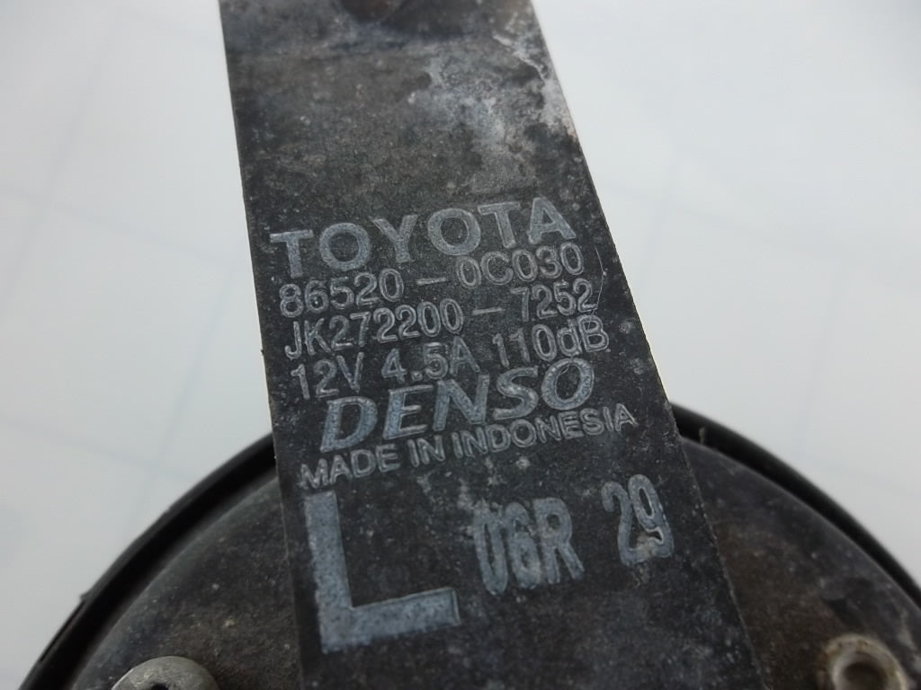 2011-2020 Toyota Sienna Horn Low Pitched 86520-0C030