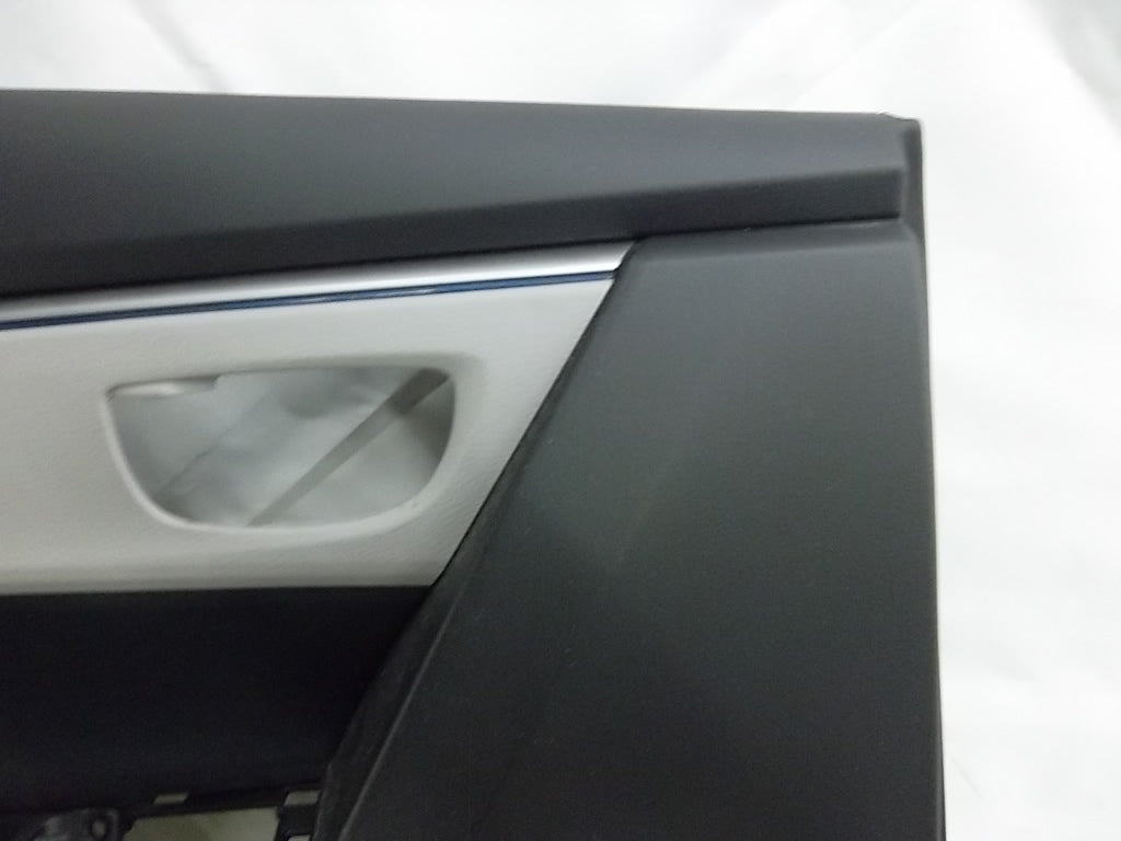 2014-2018 Toyota Corolla Rear Door Trim Panel Driver 67640-02Q91