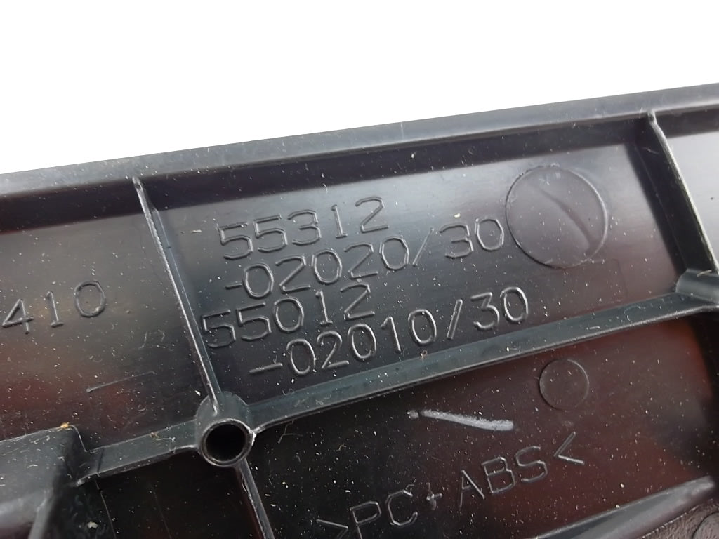 2014-2016 Toyota Corolla Center Molding Blue Dash Trim 55012-02010