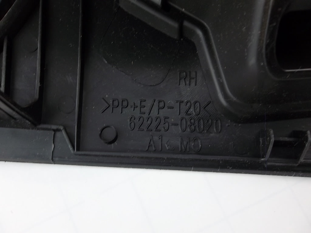 2011-2014 Toyota Sienna Front Pillar Garnish Passenger 62225-08020