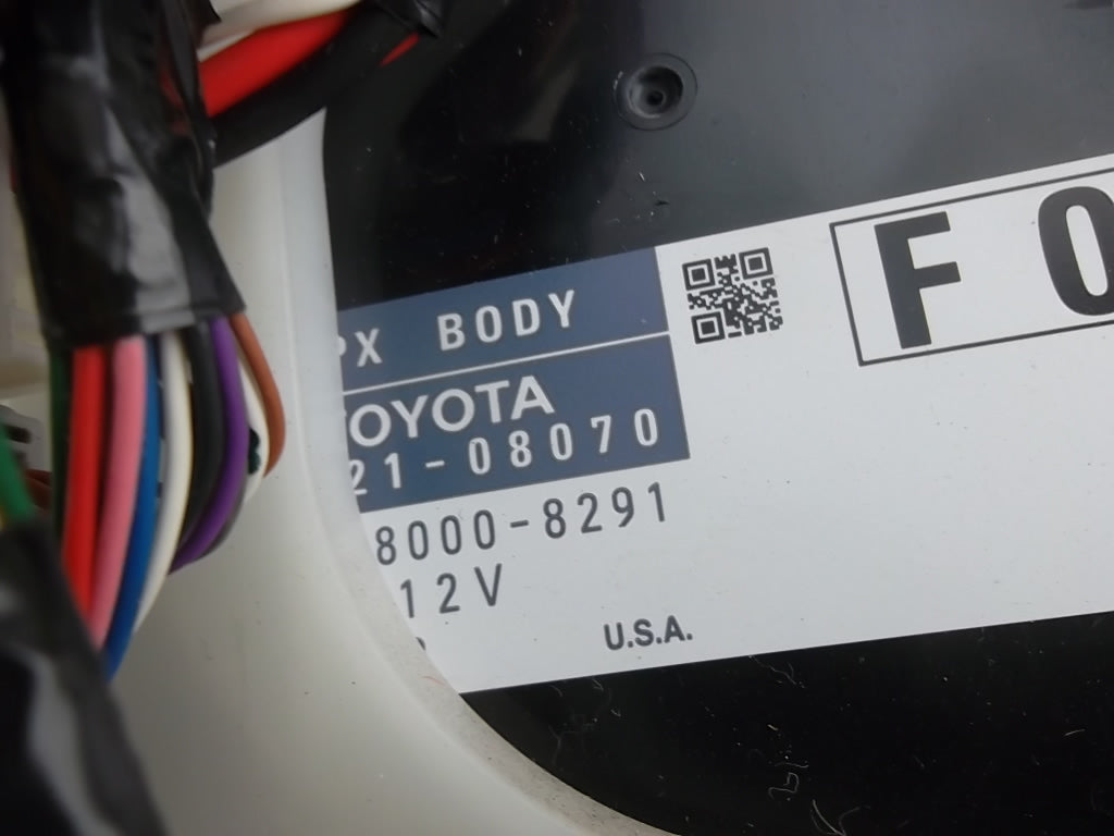 2013-2014 Toyota Sienna Interior Cabin Fuse box Multiplex 82730-08120