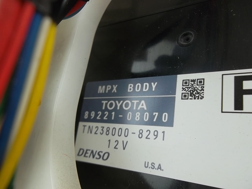 2013-2014 Toyota Sienna Interior Cabin Fuse box Multiplex 82730-08120
