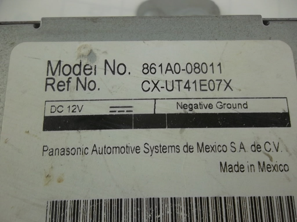 2011-2014 Toyota Sienna Multimedia Computer Module 861A0-08011