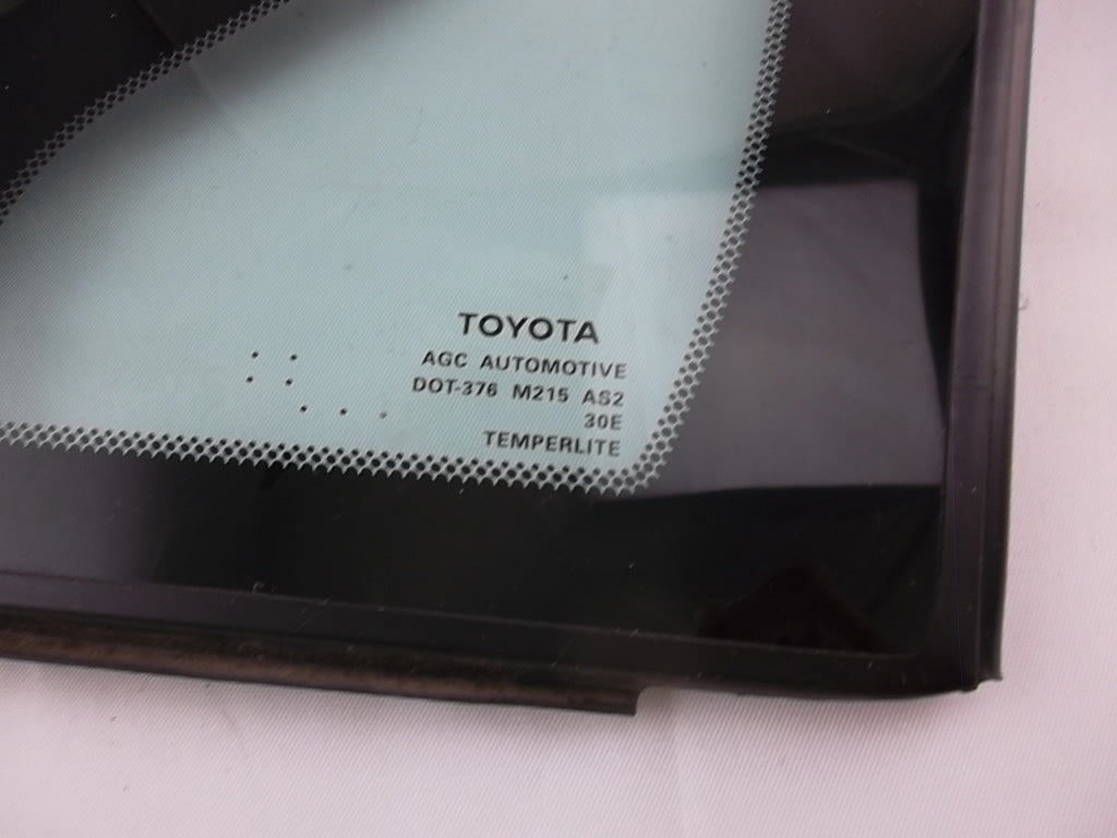 2011-2020 Toyota Sienna Vent Pillar Window Glass Front Driver