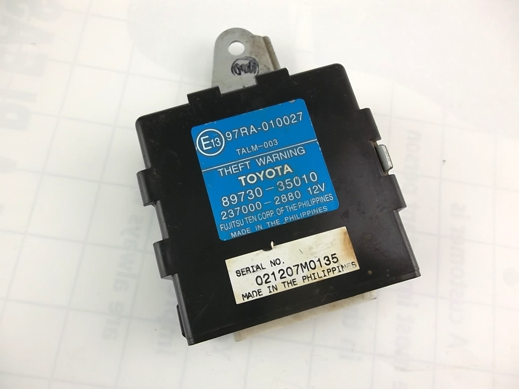 Theft Warning Module 89730-35010 Toyota 4runner 2003-2009