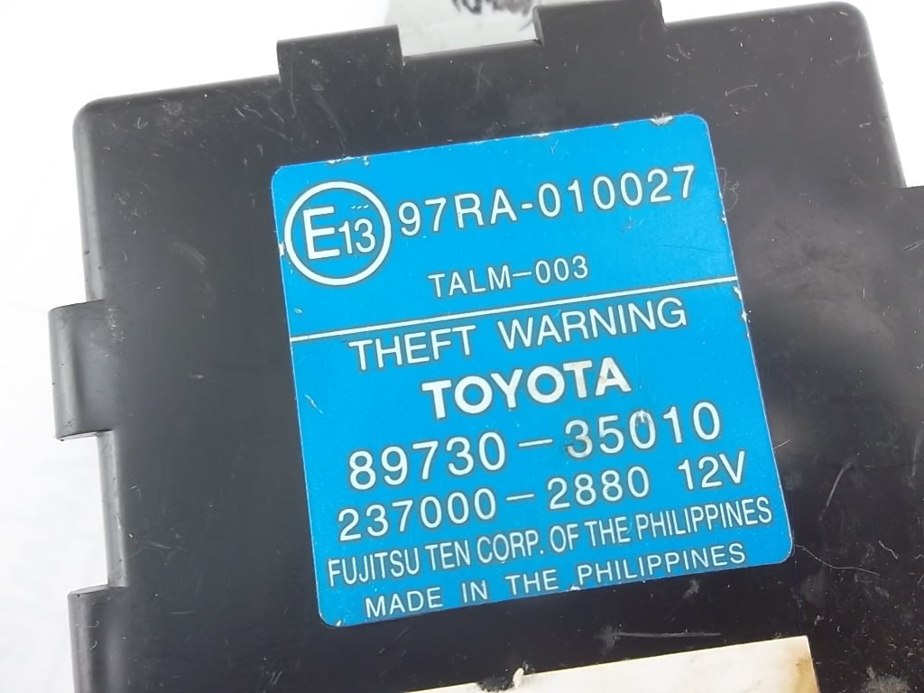 Theft Warning Module 89730-35010 Toyota 4runner 2003-2009