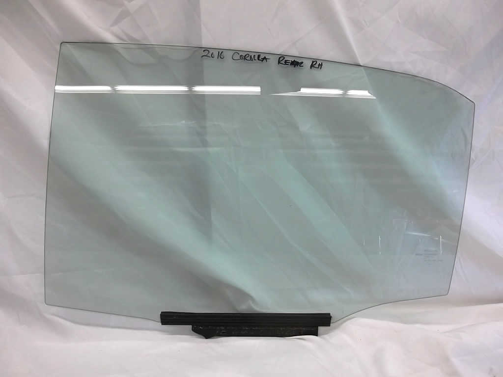 2014-2019 Toyota Corolla Rear Door Glass Passenger 68103-02400