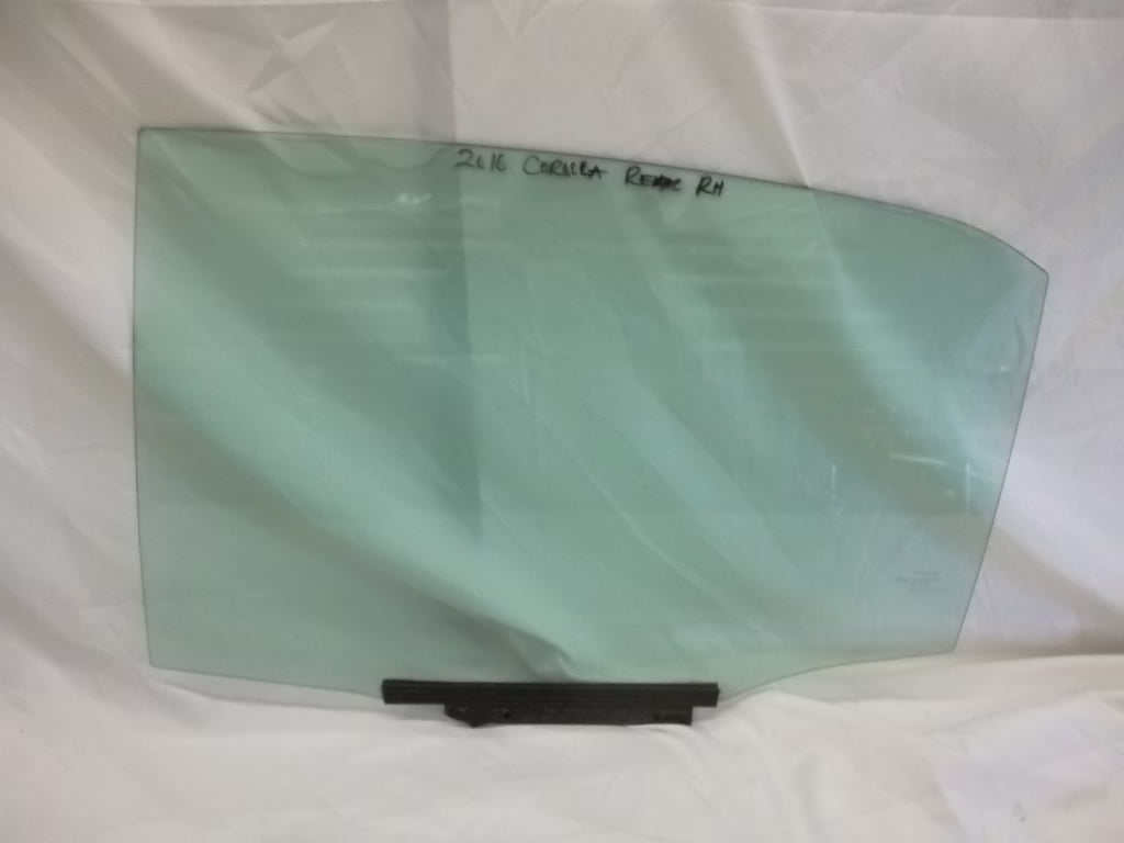 2014-2019 Toyota Corolla Rear Door Glass Passenger 68103-02400