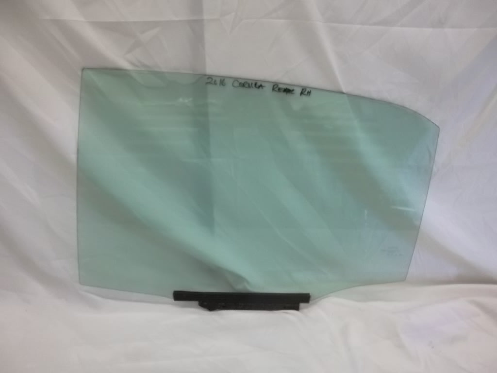 2014-2019 Toyota Corolla Rear Door Glass Passenger 68103-02400