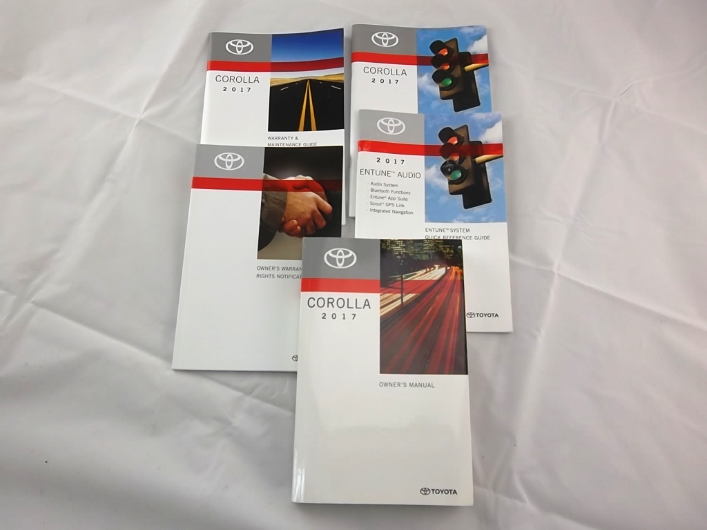 2017 Toyota Corolla Owners Manual 01999-02494