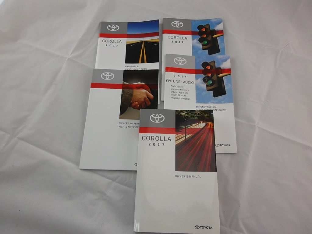 2017 Toyota Corolla Owners Manual 01999-02494