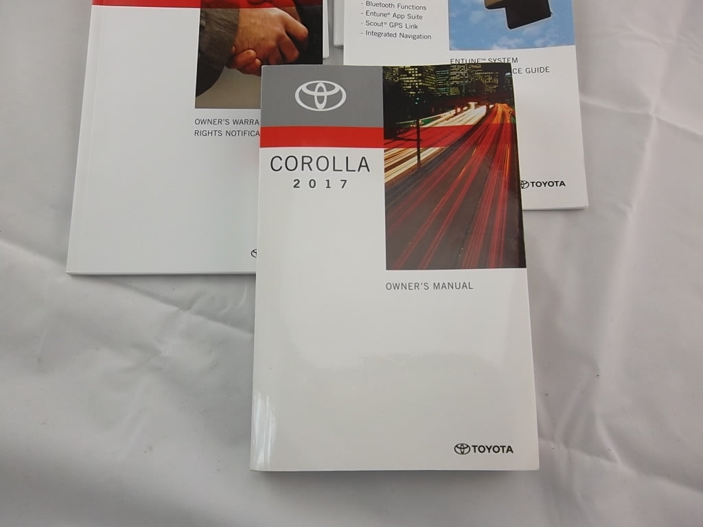 2017 Toyota Corolla Owners Manual 01999-02494