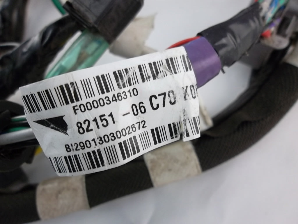 2012-2015 Toyota Camry Door Wire Harness Front Passenger 82151-06C70
