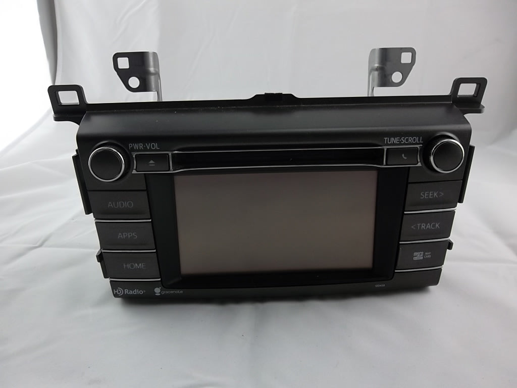 GPS Navigation HD Radio CD Player Gracenote AM FM 100459 Toyota RAV4 2014-2018