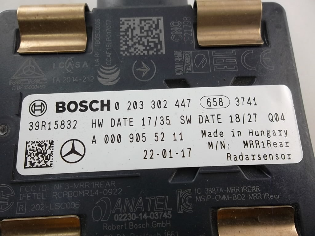 2020-2023 Mercedes Benz GLB250 Fuel Pump Computer Control Module 000 900 82 14