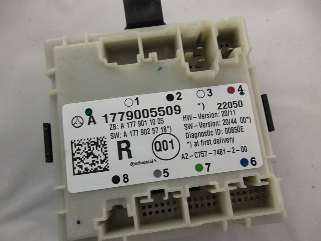 2020-2023 Mercedes Benz GLB250 Door Control Module Rear 177 900 55 09