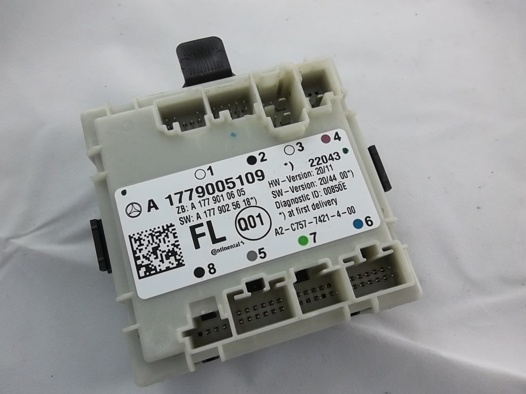 2020-2023 Mercedes Benz GLB250 Door Control Module Front Driver 177 900 51 09