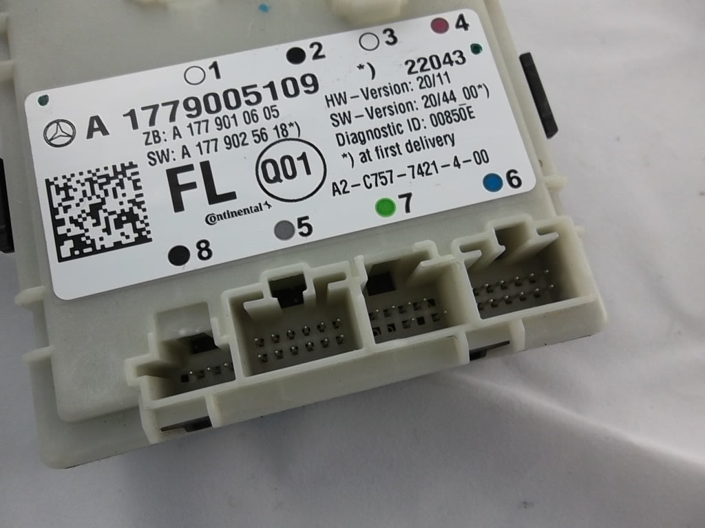 2020-2023 Mercedes Benz GLB250 Door Control Module Front Driver 177 900 51 09