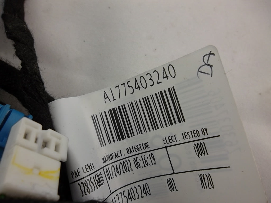 2020-2023 Mercedes Benz GLB250 Door Wire Harness Front Driver 177 540 32 40