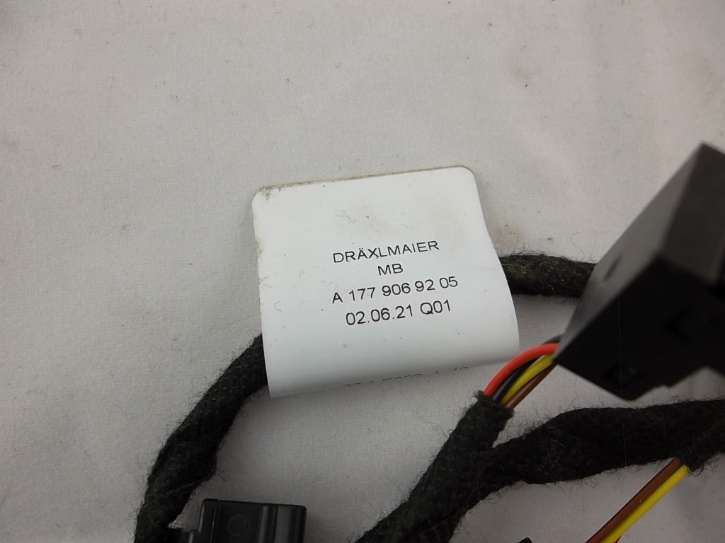 2020-2023 Mercedes Benz GLB250 Interior Wire Harness 177 906 92 05