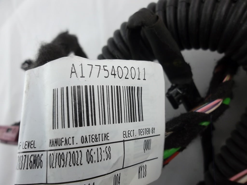 2020-2023 Mercedes Benz GLB250 Door Wire Harness Rear 177 540 20 11