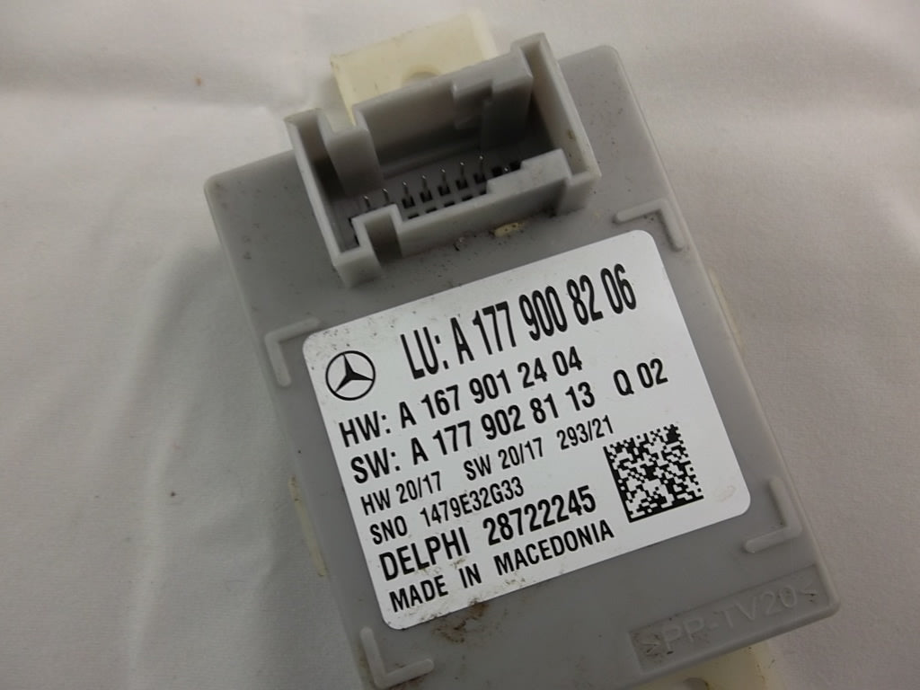 2020-2023 Mercedes Benz GLB250 Lighting Control Module 177 900 82 06