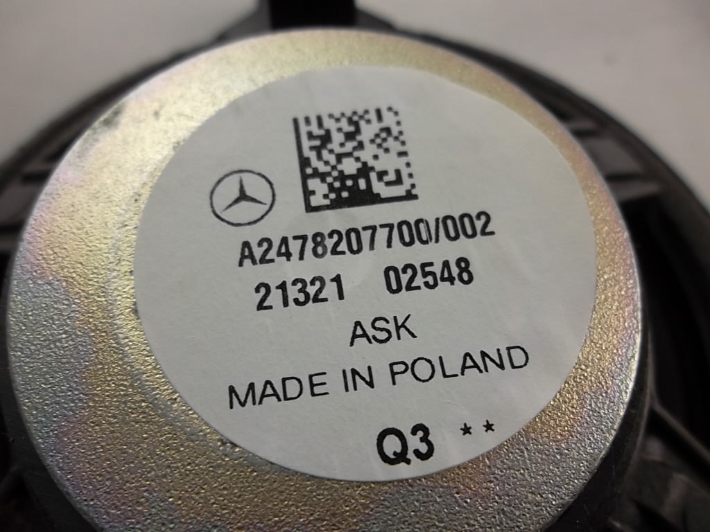 2020-2023 Mercedes Benz GLB250 Dash Speaker 247 820 77 00