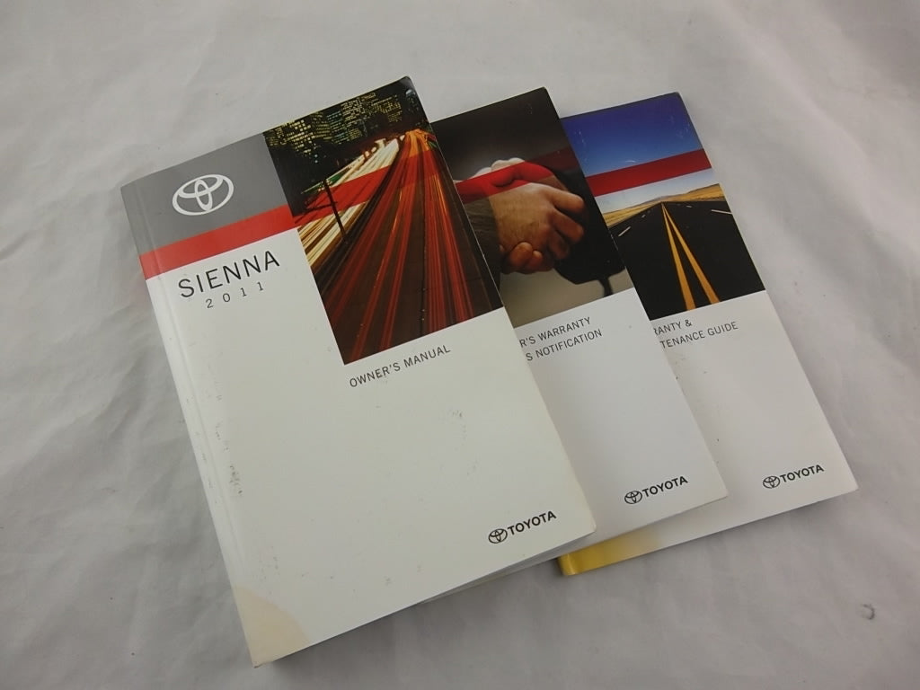 2011 Toyota Sienna Owners Manual 01999-45466