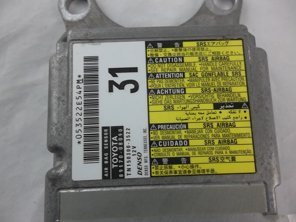 2011-2014 Toyota Sienna Impact Sensor Module 89170-08090