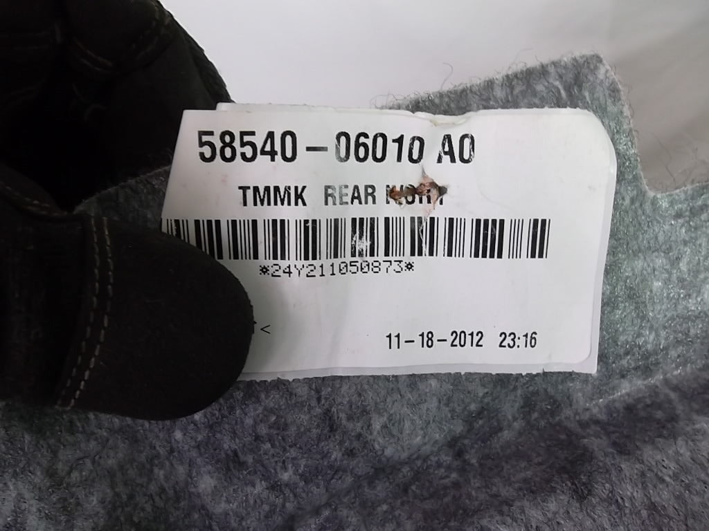 2012-2015 Toyota Camry Rear Floor Mat Interior Carpet 58540-06010