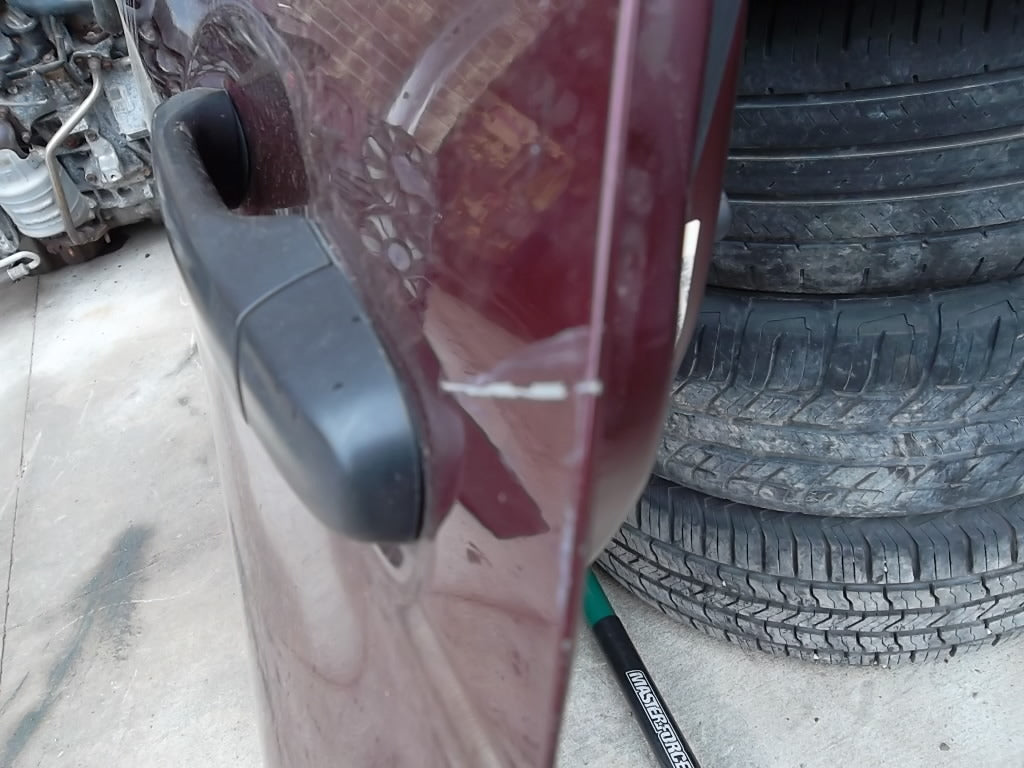 Rear Door Driver RED 67550-T0J-X90 Honda CRV CR-V 2012-2016