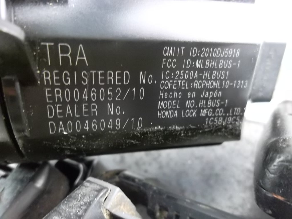 2016 Acura MDX  Engine Control Unit ECU w/Immobilizer 37820-5J6-A25