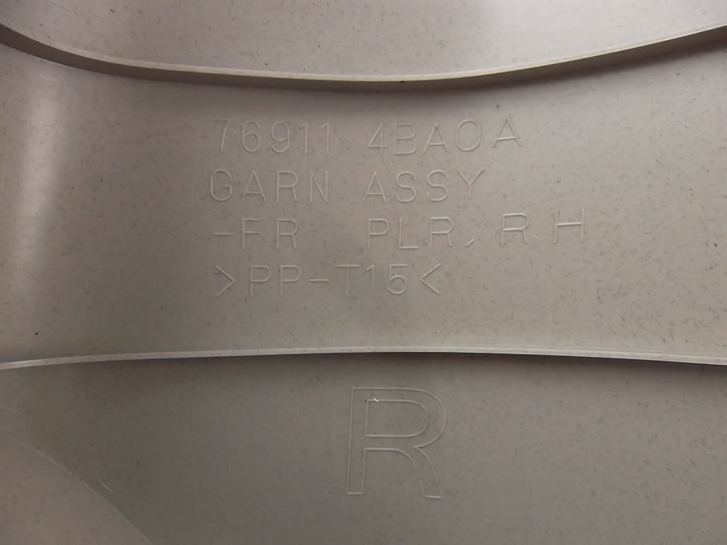 2014-2020 Nissan Rogue A Pillar Trim Passenger 76911-7FA0A